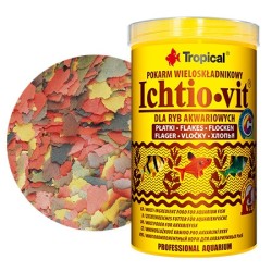 TROPICAL Ichtio-Vit - pokarm dla ryb akwariowych 250ml / 50g (puszka)