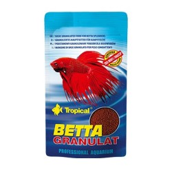 TROPICAL Betta Granulat - pokarm dla bojowników -  torebka 10g