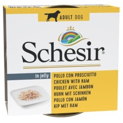 SCHESIR DOG Chicken with ham in jelly (puszka) 12x 150g