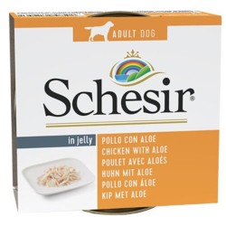 SCHESIR Filety z kurczaka z aloesem w galaretce (puszka) 6x 150g