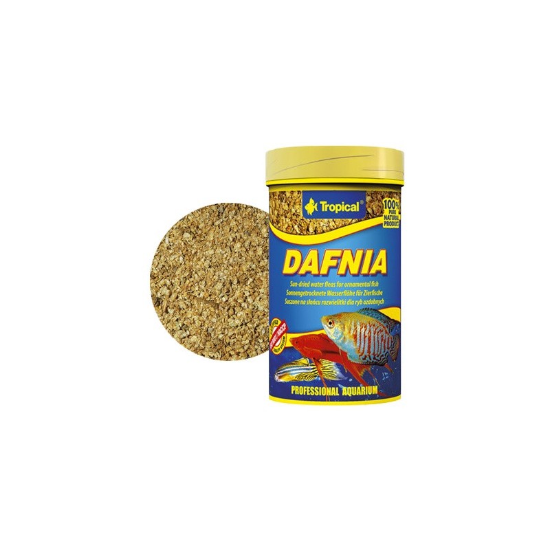 TROPICAL Dafnia Naturalna - pokarm dla ryb 100ml / 18g