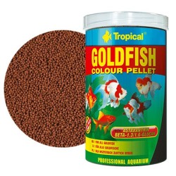 TROPICAL Goldfish Colour Pellet - wybarwiający pokarm dla złotych rybek 100ml / 36g