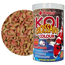 TROPICAL Koi Croissant Colour - sticksy z czosnkiem dla karpi koi 1000ml / 210g