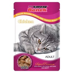 SUPER BENEK Cat Kurczak w sosie - saszetka 100g
