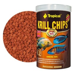 TROPICAL Krill Chips - wybarwiający pokarm z krylem dla ryb 250ml/125g