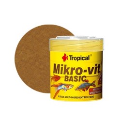TROPICAL Mikrovit Basic - pokarm podstawowy dla narybku 50ml/32g