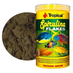 TROPICAL Spirulina Flakes - pokarm roślinny z dodatkiem spiruliny 250ml / 50g