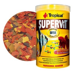 TROPICAL Supervit - pokarm w formie płatków z beta-glukanem 21l / 4kg (wiaderko)