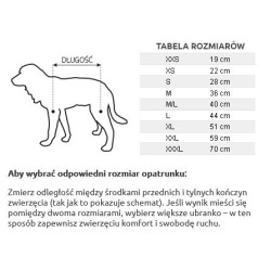 KUNA Opatrunek / ubranko pooperacyjne S (28cm)