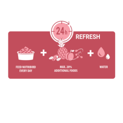 VERSELE-LAGA NutriBird G14 Tropical - pokarm dla średnich papug 1kg