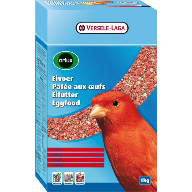 VERSELE-LAGA Orlux Eggfood Canaries Red - pokarm jajeczny dla czerwonych kanarków 1kg