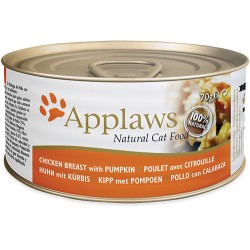 APPLAWS Cat Pierś z kurczaka z dynią (puszka) 24x 70g