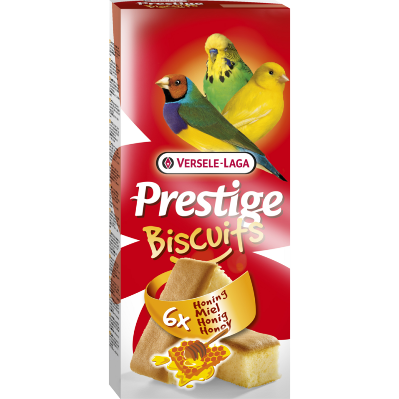 VERSELE-LAGA Prestige Biscuits Honey - miodowe biszkopty dla ptaków 6 szt.
