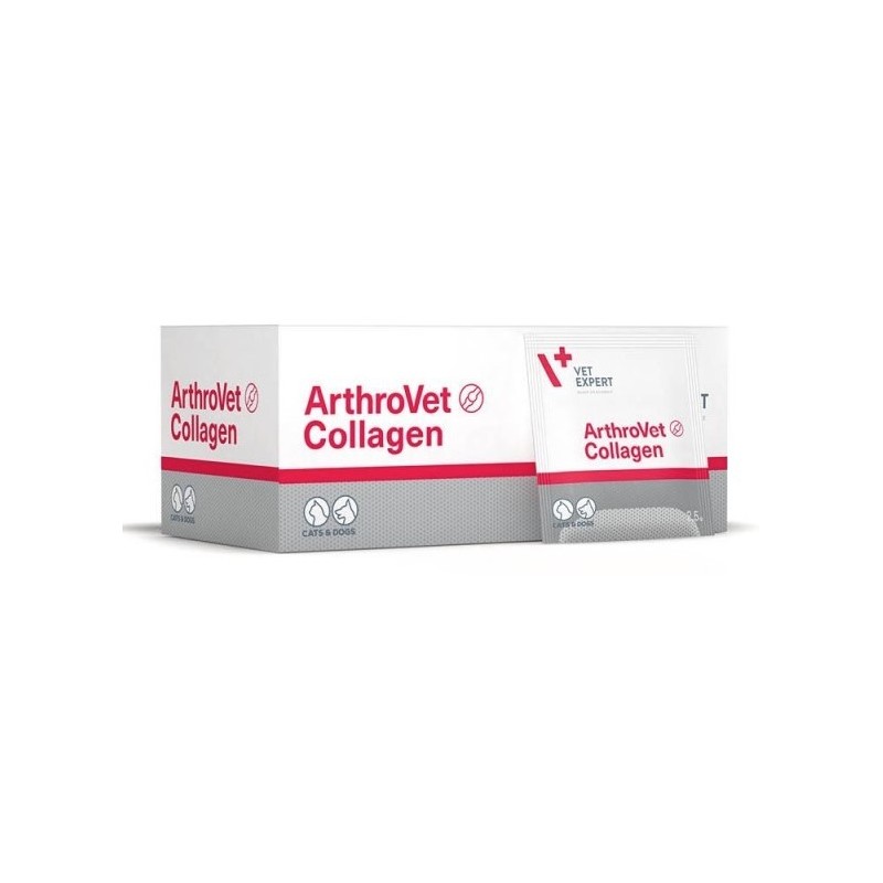 VETEXPERT Arthrovet Collagen - dla psów i kotów 60 saszetek