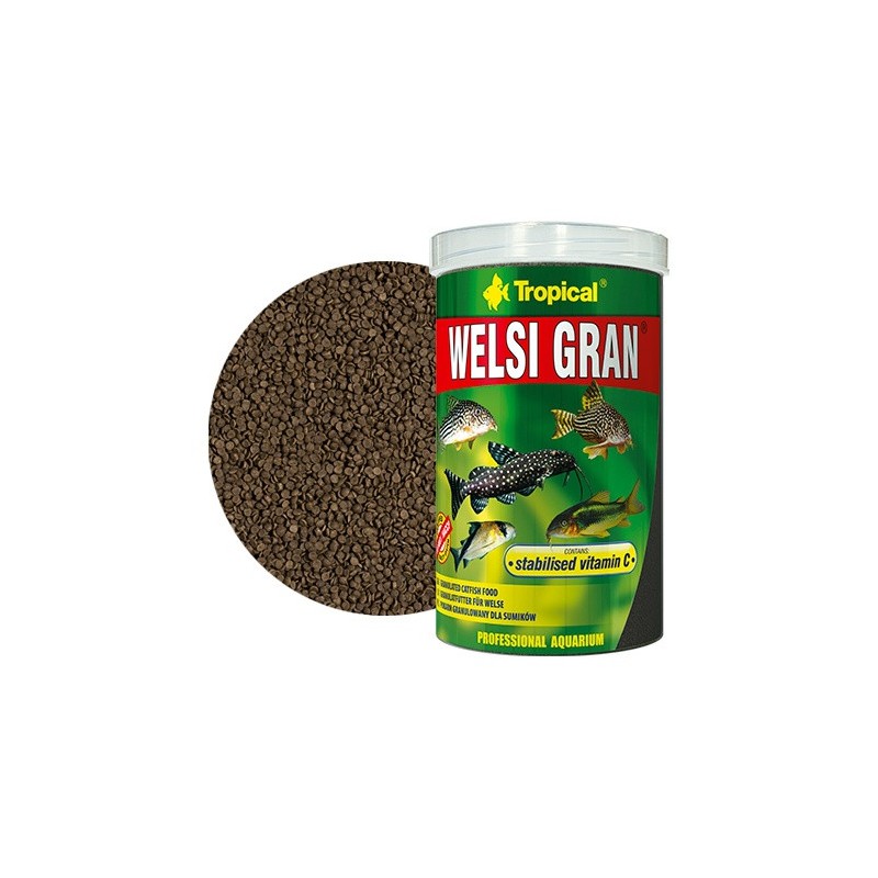 TROPICAL Welsi Gran - pokram dla ryb strefy dennej 250ml / 163g
