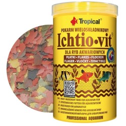 TROPICAL Ichtio-Vit - pokarm dla ryb akwariowych 250ml / 50g (puszka)