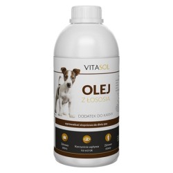 VITASOL Olej rybny łososiowy 100% naturalny 250 ml