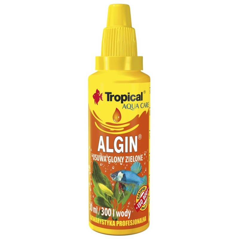 TROPICAL Algin do zwalczania glonów zielonych - butelka 100 ml