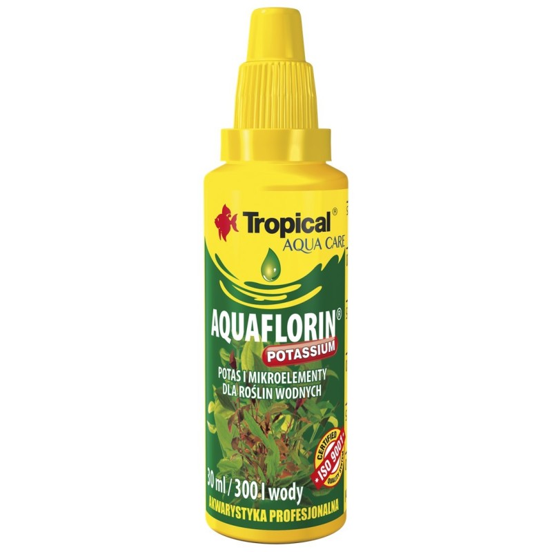 TROPICAL Aquaflorin Potassium - odżywka z potasem dla roślin wodnych 30ml