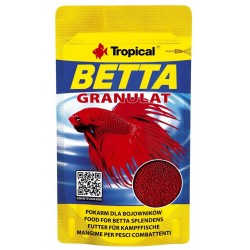 TROPICAL Betta Granulat - pokarm dla bojowników -  torebka 10g