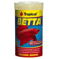 TROPICAL Betta - pokarm dla bojowników - puszka 50ml / 15g (puszka)