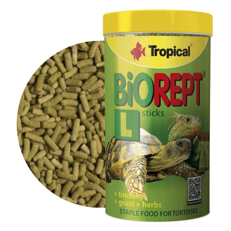 TROPICAL Biorept L  pokarm dla żółwi lądowych 100ml / 28g (puszka)