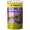 TROPICAL Cichlid Omnivore Small Pellet - pokarm dla młodych i mniejszych pielęgnic 250ml / 90g