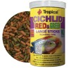 TROPICAL Cichlid Red & Green Large Sticks - pokarm dla dużych pielęgnic 1000ml / 300g