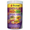TROPICAL Cichlid Red & Green Medium Sticks - pokarm dla średnich pielęgnic 250ml / 90g