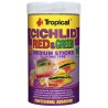 TROPICAL Cichlid Red & Green Medium Sticks - pokarm dla średnich pielęgnic 250ml / 90g