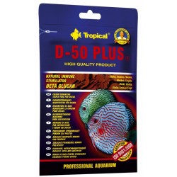 TROPICAL D-50 Plus - wybarwiający pokarm dla ryb ozdobnych 12g (torebka)