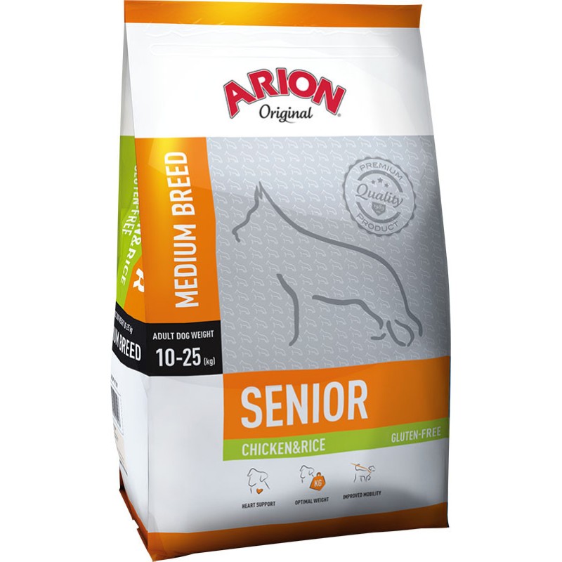 ARION Original Senior Medium Chicken & Rice 2x 12kg