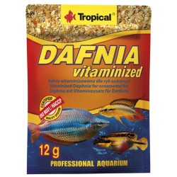 TROPICAL Dafnia Witaminizowana - pokarm dla ryb - torebka 12g