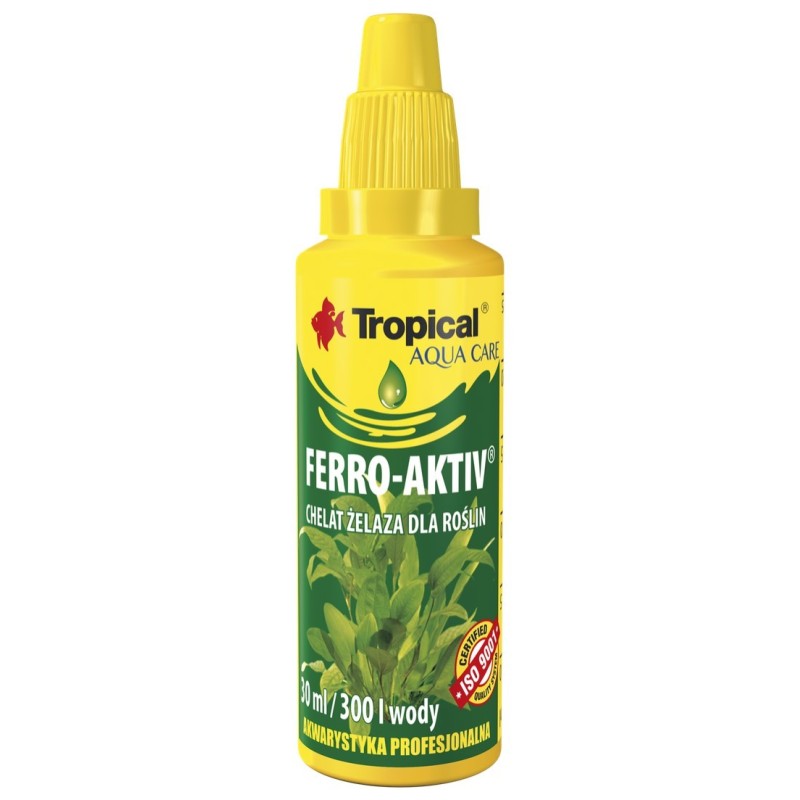 TROPICAL Ferro-Activ - odżywka z żelazem dla roślin wodnych 30ml