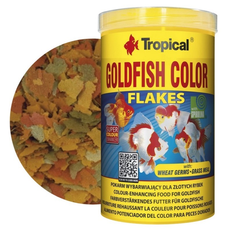 TROPICAL Goldfish Color - pokarm dla złotych rybek 250ml / 50g (puszka)