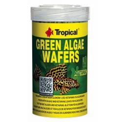 TROPICAL Green Algae Wafers - roślinne wafelki dla glonojadów 250ml / 113g