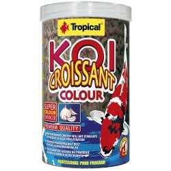 TROPICAL Koi Croissant Colour - sticksy z czosnkiem dla karpi koi 1000ml / 210g