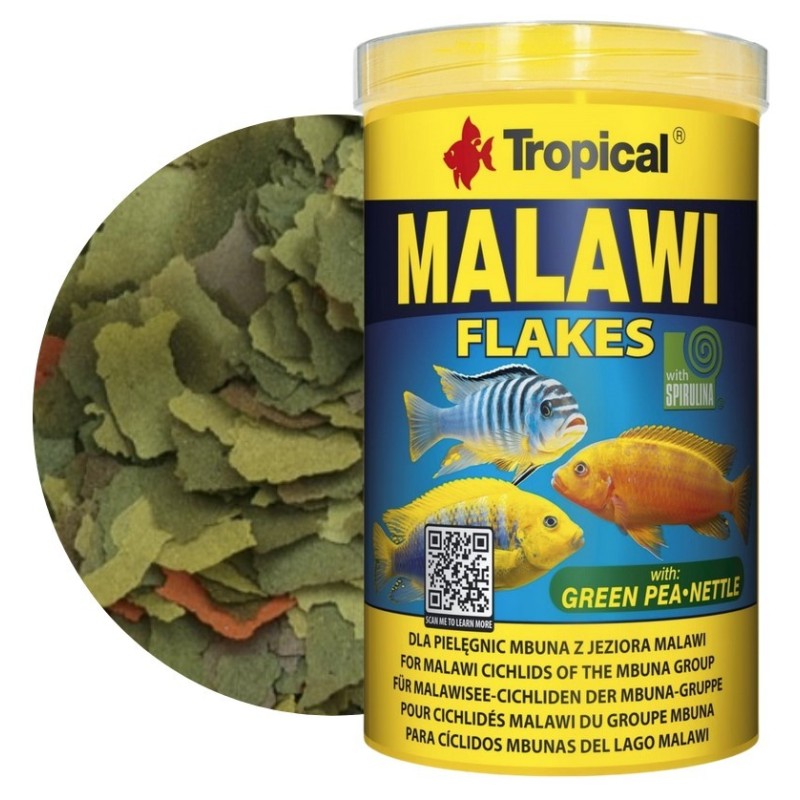 TROPICAL Malawi - pokarm dla pielęgnic mbuna z jeziora Malawi 12g