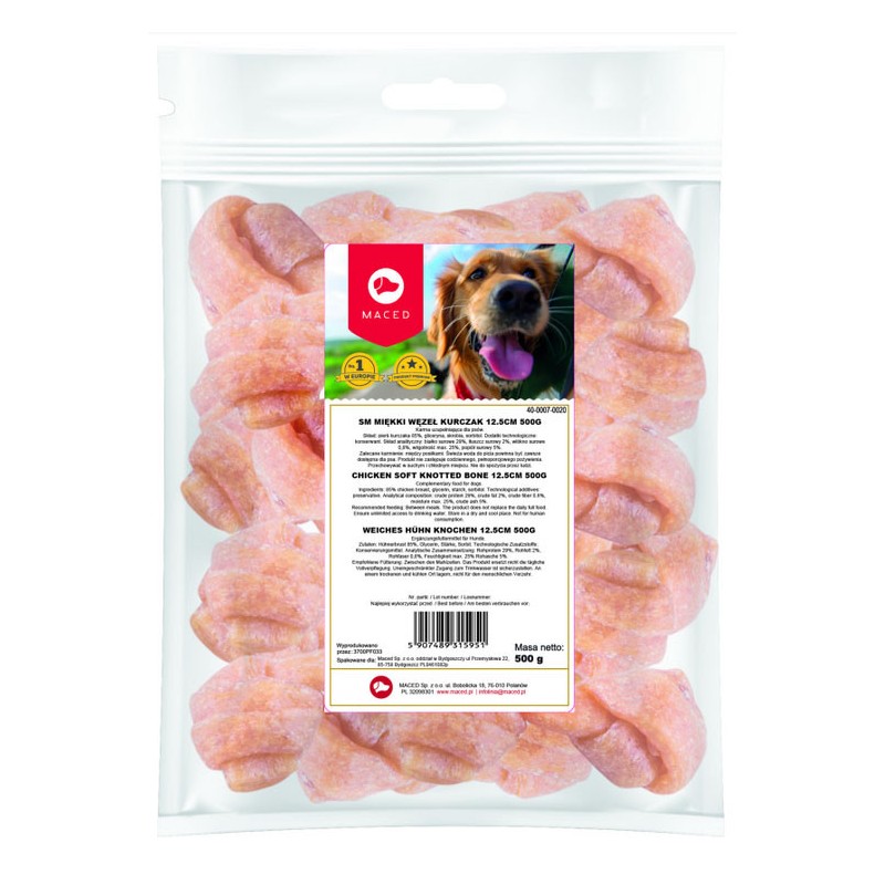 MACED Miękki węzeł - kurczak 12,5cm 500g
