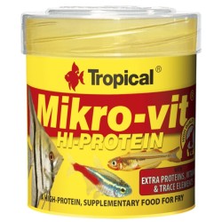 TROPICAL Mikrovit High-Protein - wysokobiałkowy pokarm dla narybku 50ml/32g