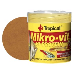 TROPICAL Mikrovit High-Protein - wysokobiałkowy pokarm dla narybku 50ml/32g