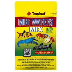 TROPICAL Mini Wafers Mix - tonące wafelki dla ryb dennych i skorupiaków 250ml / 138g