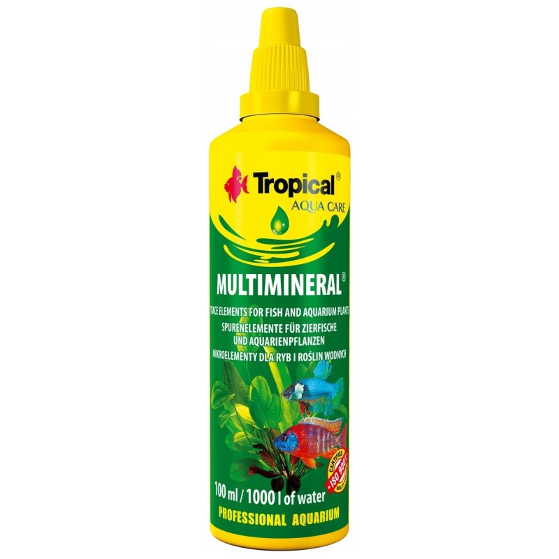 TROPICAL Multimineral - preparat z mikroelementami do akwariów słodkowodnych 30ml