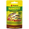 TROPICAL Nanovit Granulat - pokarm dla małych ryb akwariowychi narybku 10g