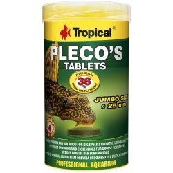 TROPICAL Pleco's Tablets - pokarm dla dużych zbrojników 50ml/30g
