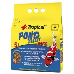 TROPICAL Pond Pellet Mix - pokarm dla ryb karpiowatych 100ml / 130g (worek)
