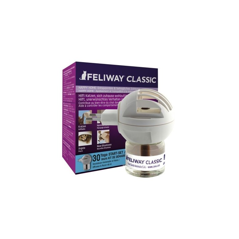 FELIWAY Classic Feromony dla kota 48ml (komplet: wkład + dyfuzor)