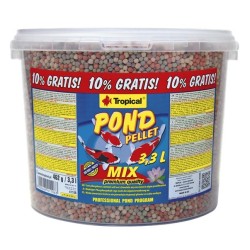 TROPICAL Pond Pellet Mix - pokarm dla ryb karpiowatych 5l / 700g (wiaderko)