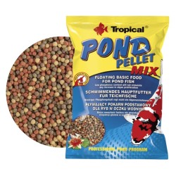 TROPICAL Pond Pellet Mix - pokarm dla ryb karpiowatych 5kg (worek)