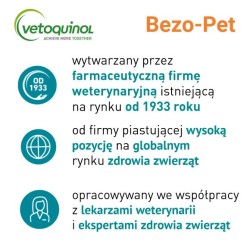 VETOQUINOL Bezo-Pet - pasta odkłaczająca 120g